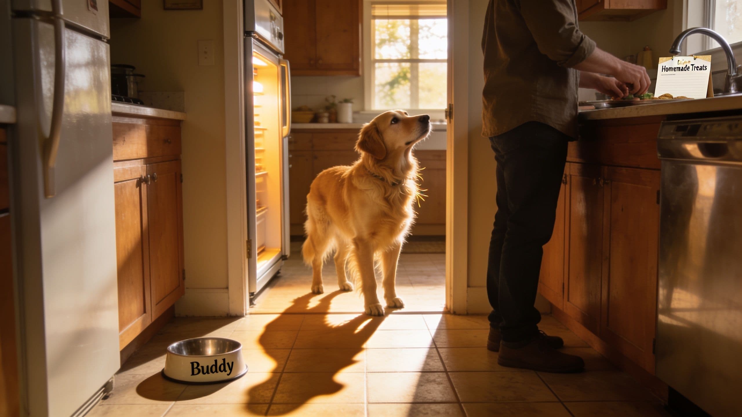 Editorial hero image for The Kitchen Shadow: Why Dogs Trail Their Owners at Home