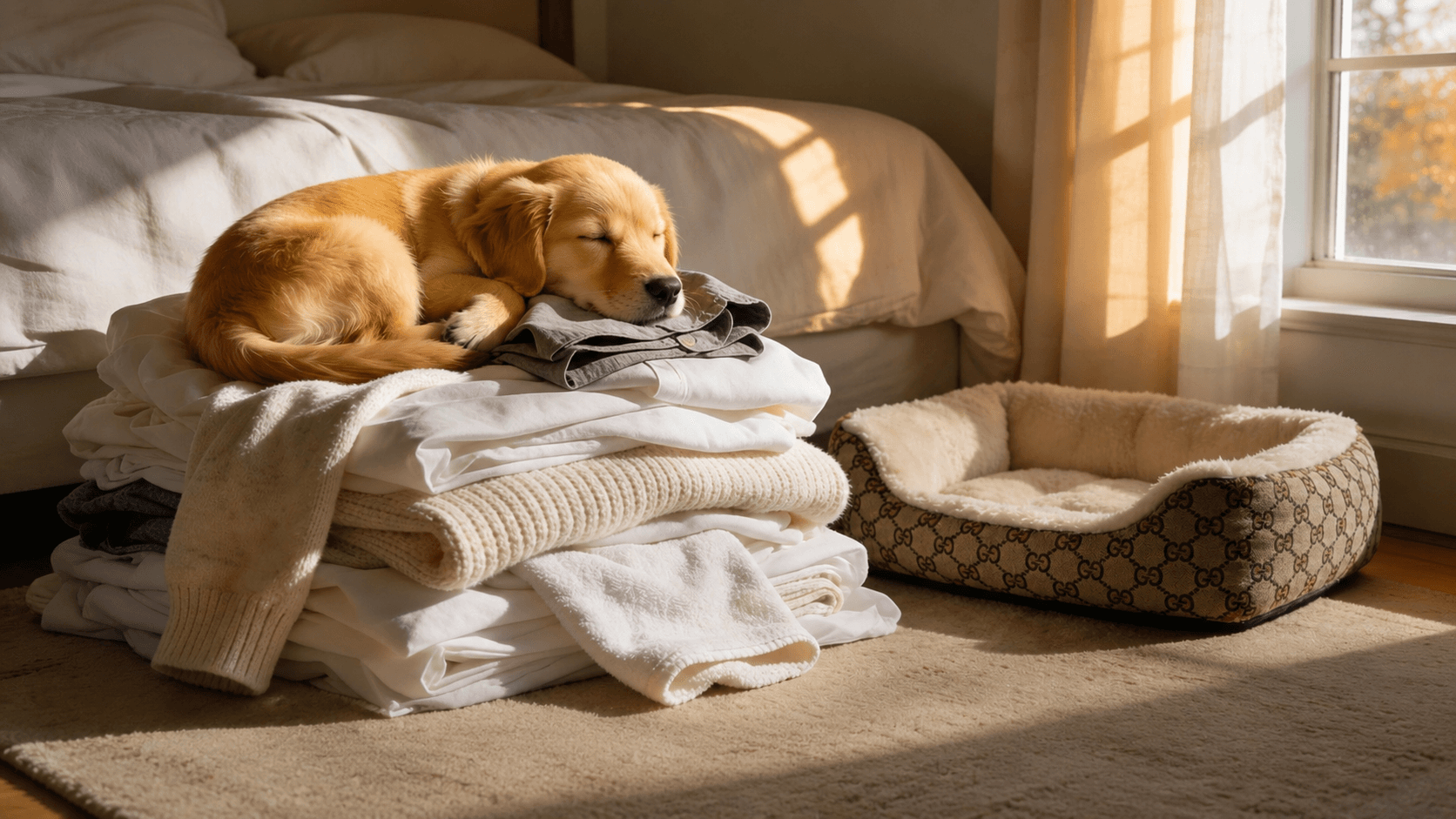 Editorial hero image for Why Pets Love Fresh Laundry More Than Their Own Beds