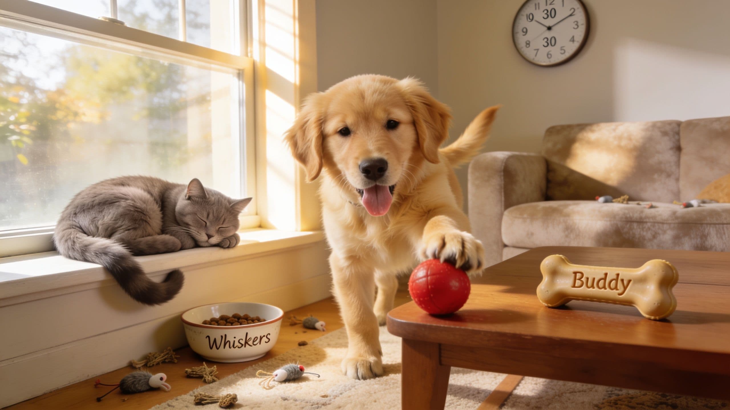 Editorial hero image for The Daily Routine Difference Between Cats and Dogs