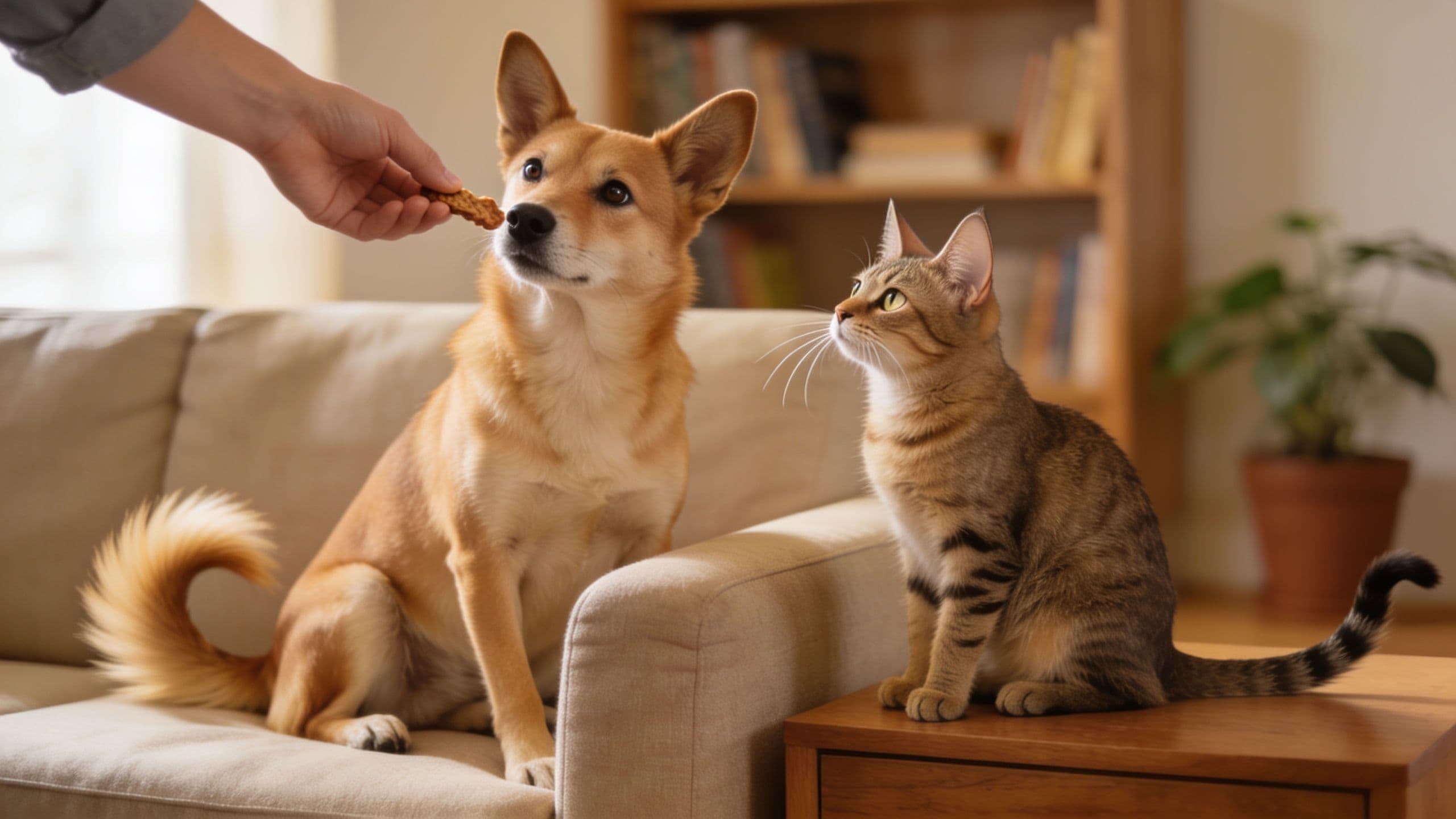 Editorial hero image for Dogs and Cats Use Eye Contact for Different Reasons