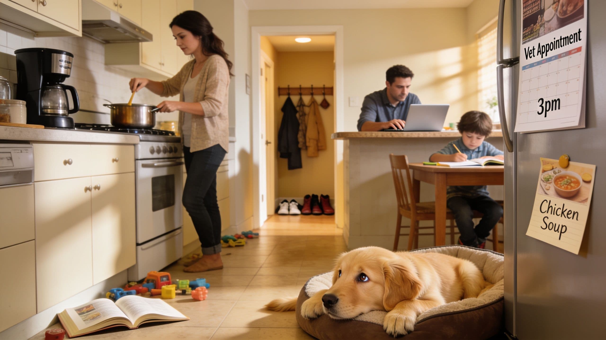 Editorial hero image for Why Pets Choose the Busiest Room in the House