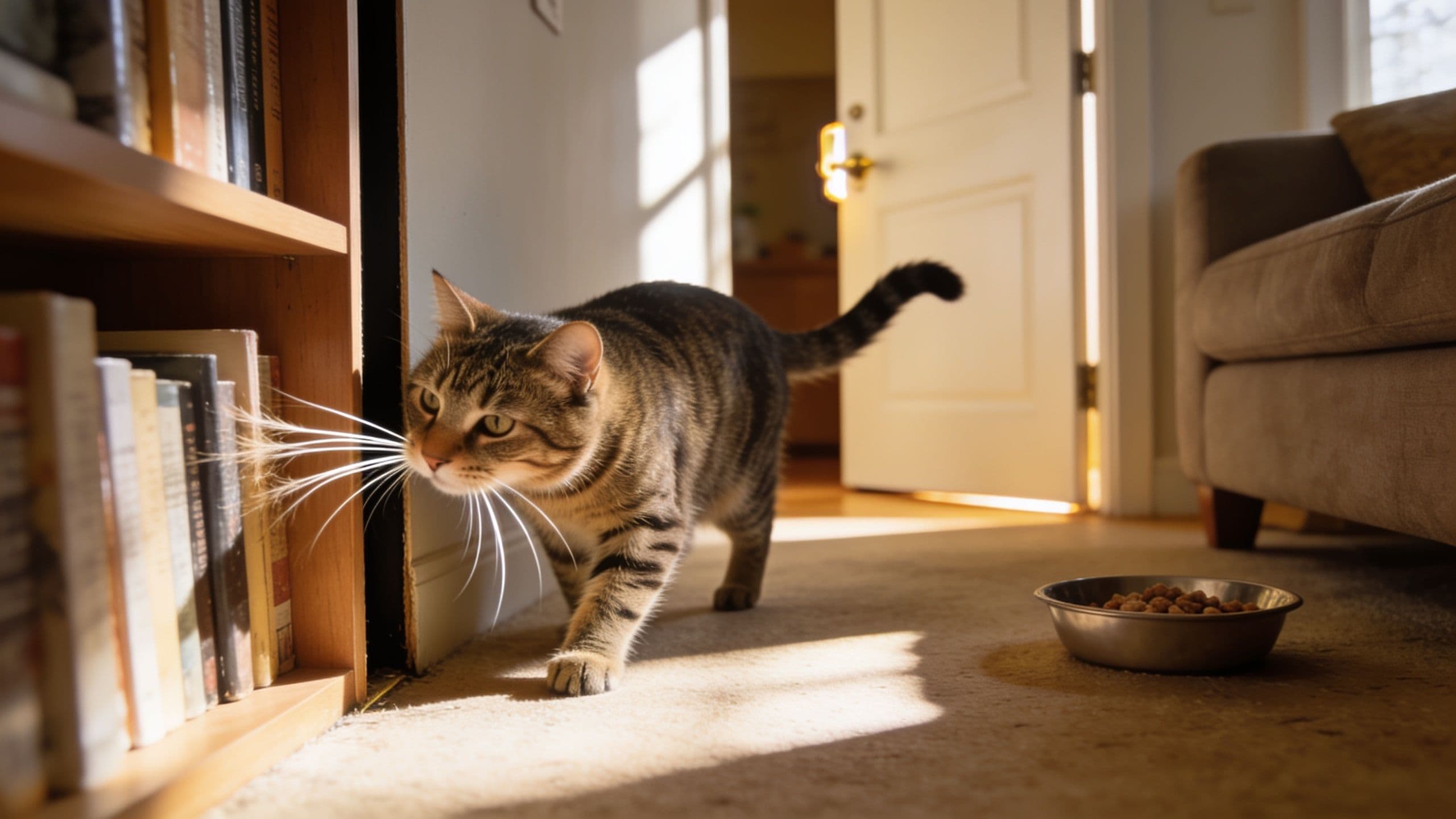 Editorial hero image for How Cat Whiskers Help Them Read a Room