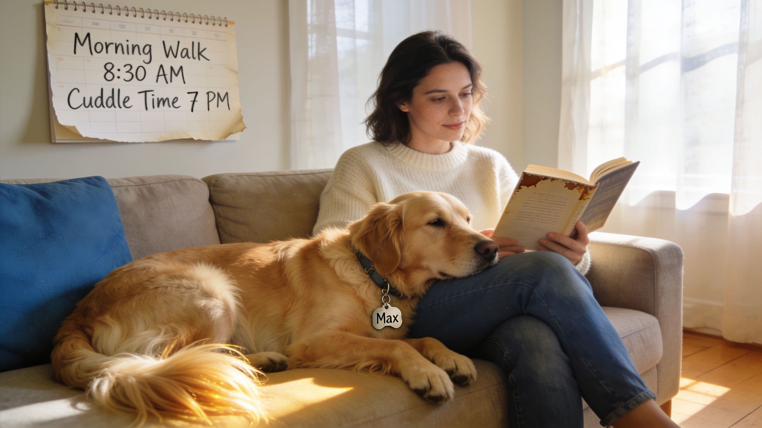 Editorial hero image for Living With a Velcro Dog Without Making Separation Harder