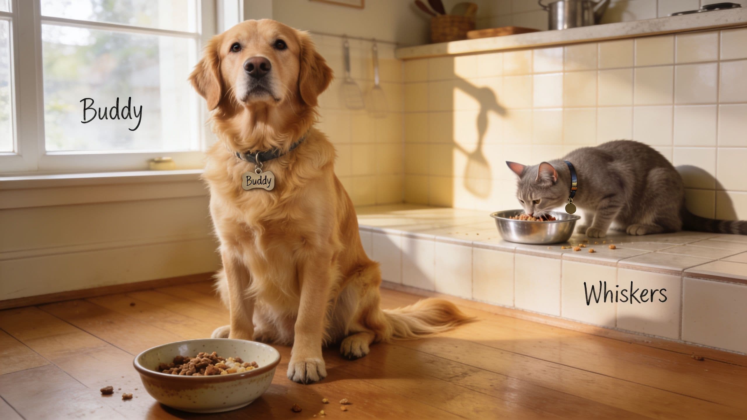 Editorial hero image for Why Pets Stare at You While They Eat