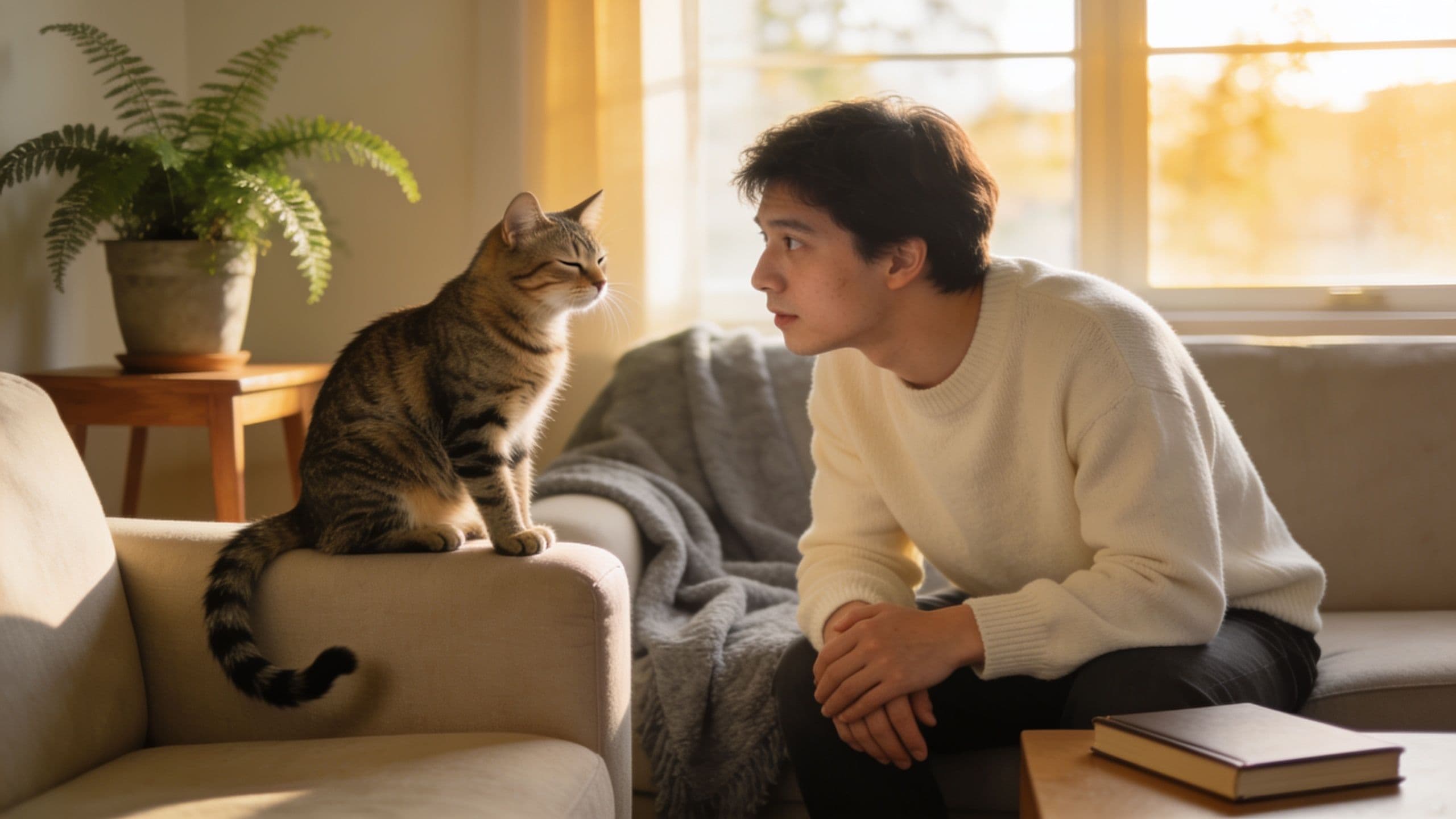 Editorial hero image for How Cats Communicate With Humans: Reading the Signals Hiding in Plain Sight